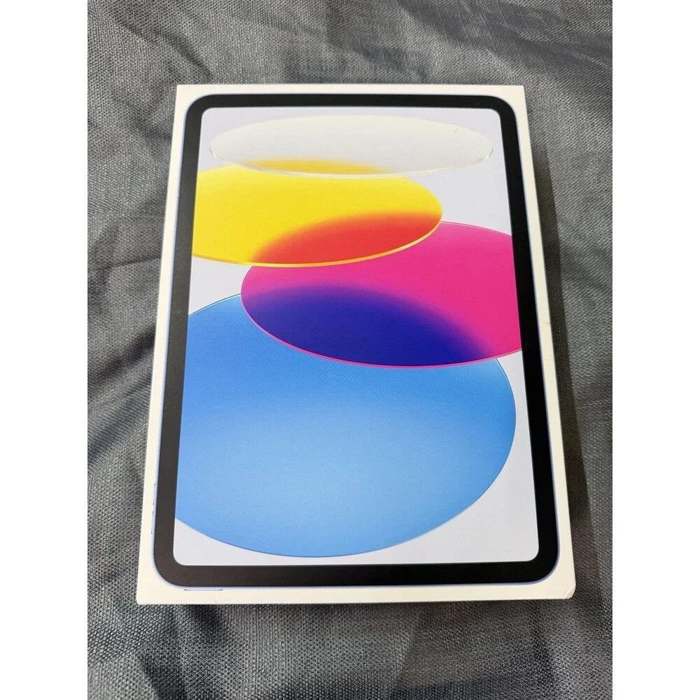 Apple iPad 11th Gen A16 128GB Wi-Fi Blue (EMPTY BOX ONLY) w/ Inserts 2025
